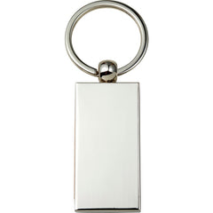 Personalised Wooden and Metal Keyring