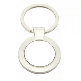 Personalised Circle Photo Keyring,