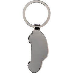 Personalised Bamboo Car Keyring